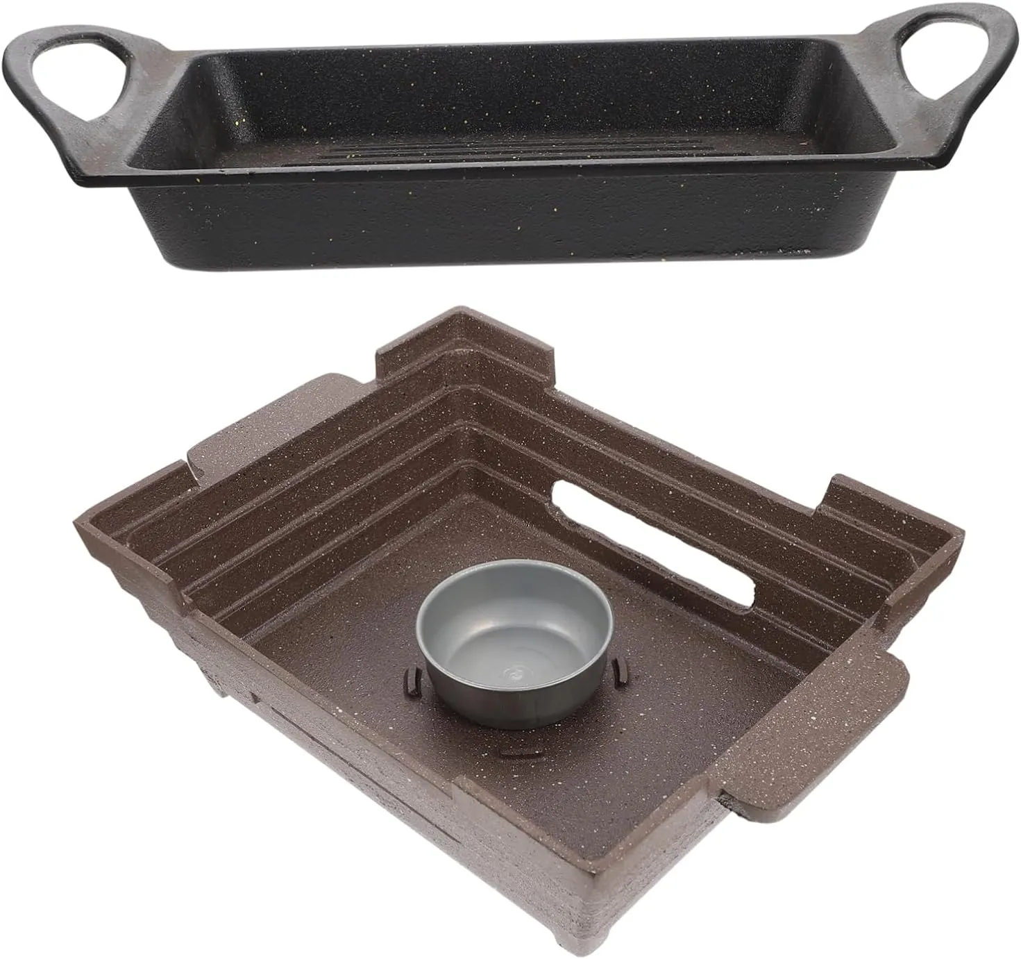Unomor 1Pc Grilled Fish Stove Aluminium Alloy Bbq Grill for Outdoor Camping Easy to Clean and Use for Bbq Picnics and Grilling Fish