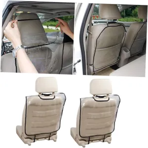 Unomor Car Seat Back Protector Pads Anti-Kick Cover Waterproof Mat Universal Fit Easy Installation for Boys and Girls