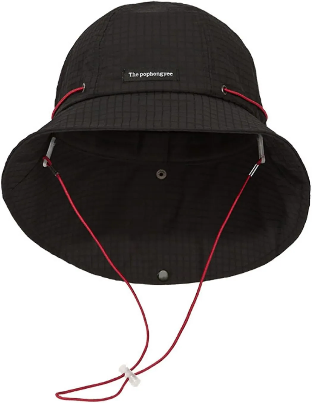 Unsex Outdoor Sun Hat Waterproof Bucket Hat with Chin Strap Quick Dry Packable UV Protection