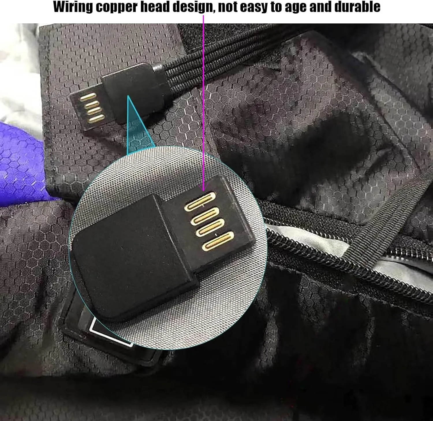 USB Heated Sleeping Bag with 20000mAh Power Bank,Camping - 3 Heats Setting, 3 Season Lightweight Comfortable Sleeping Bag for Adults Traveling,