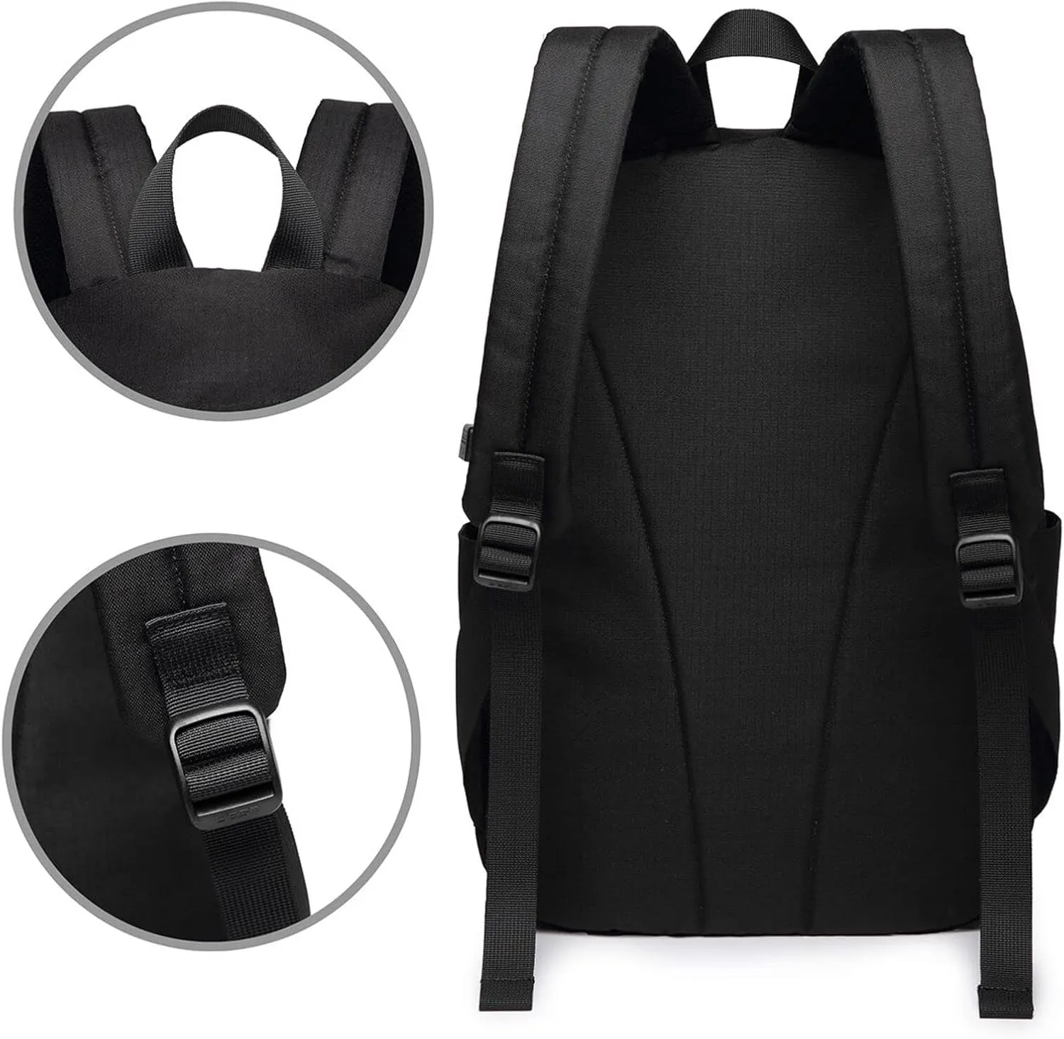 vacsAX Durable Ergonomic Backpack With - Large Capacity With USB Ports - Perfect For Women Men Sunflower seeds fishing