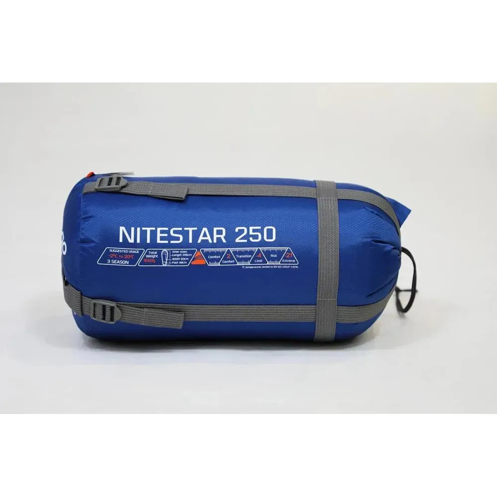 Vango Nitestar Alpha 250 Ocean Green Sleeping Bag