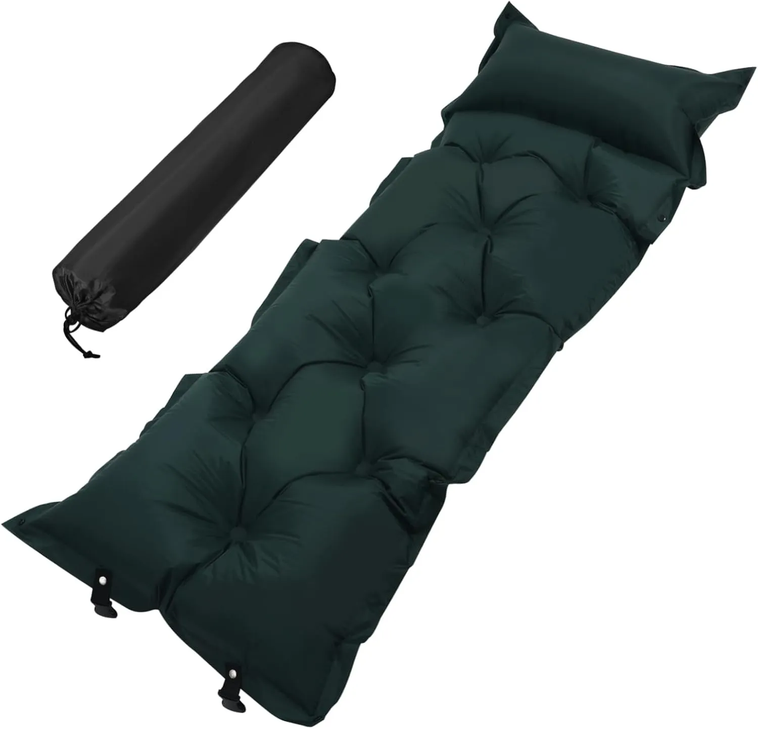 VANZACK Inflatable Sleeping Pad Camping Bed for Adults Self Inflating Large Portable Comfortable Skin-Friendly Pillow