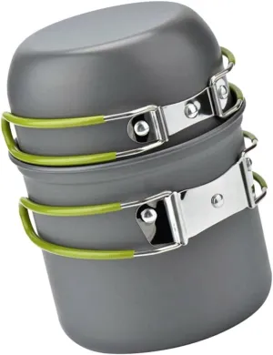 VICASKY Camping Cookware Set Non-Stick Pan Pot Teapot Portable Cooking Tools Outdoor Camping Equipment Cooking Set