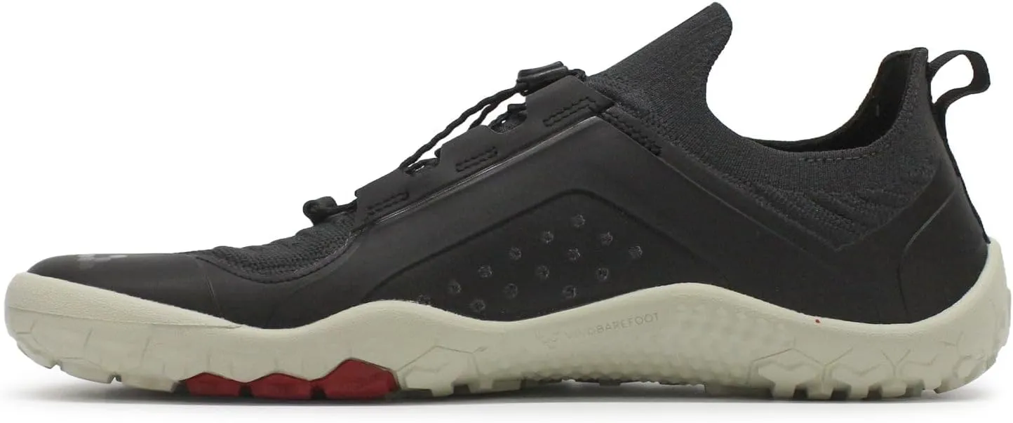 Vivobarefoot Primus Trail Knit FG, Mens Breathable Off-Road Shoe with Barefoot Firm Ground Sole