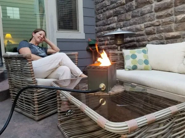 VolCanNo Floater Propane Firebox