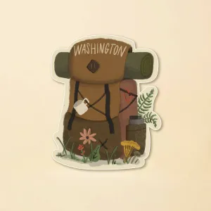 WA Backpack Sticker