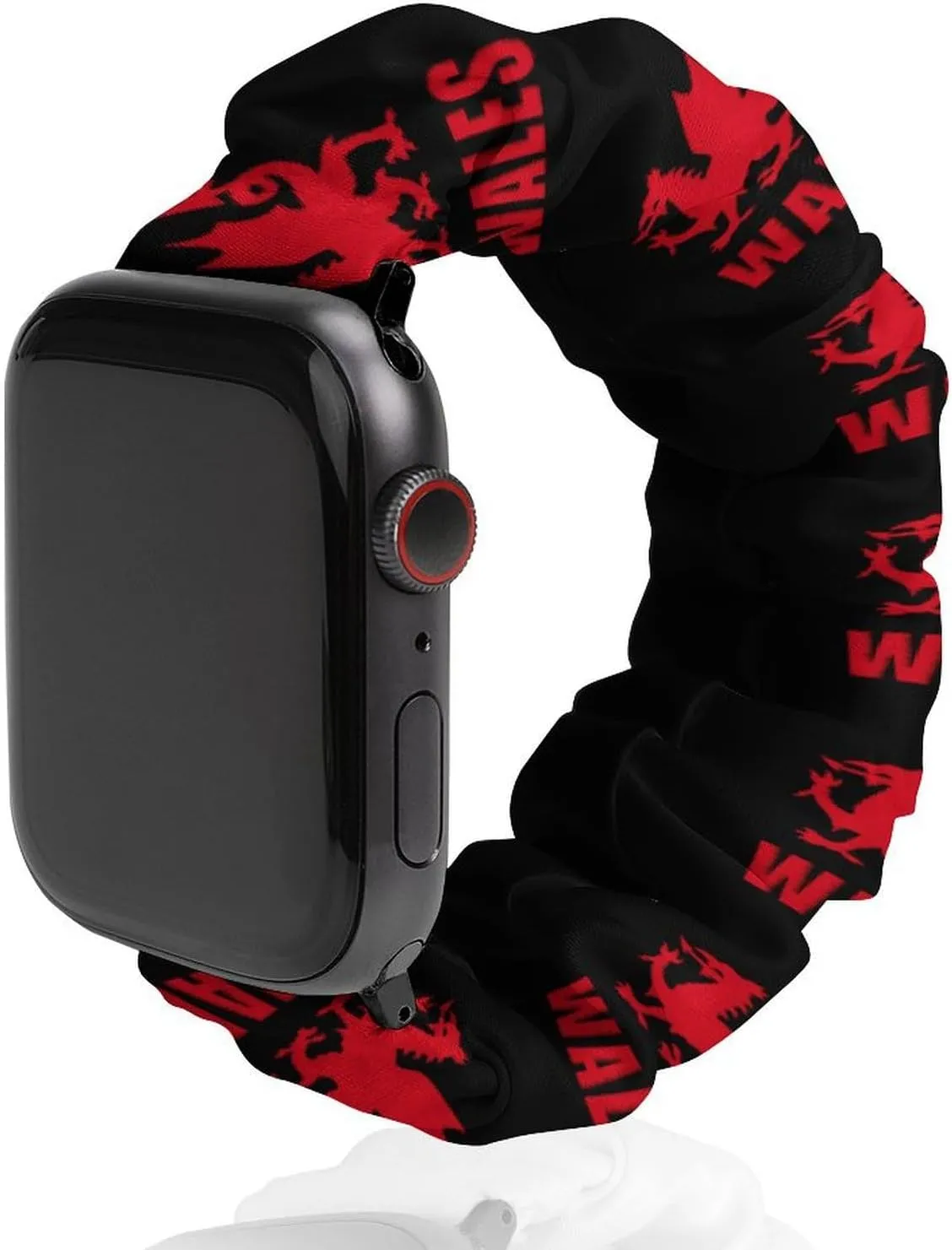 Wales Welsh Dragon Fashion Watch Strap Scrunchies Wristbands Compatible With IWatch Series