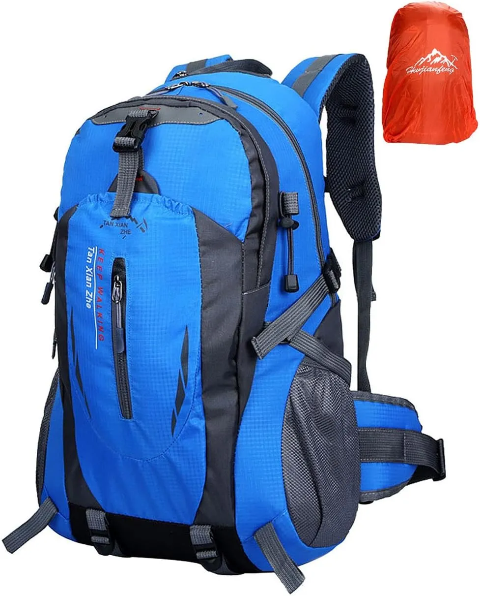Waterproof 40L Outdoor Sports Mountaineer Hiking Trekking Cycle Camping Backpack Bag