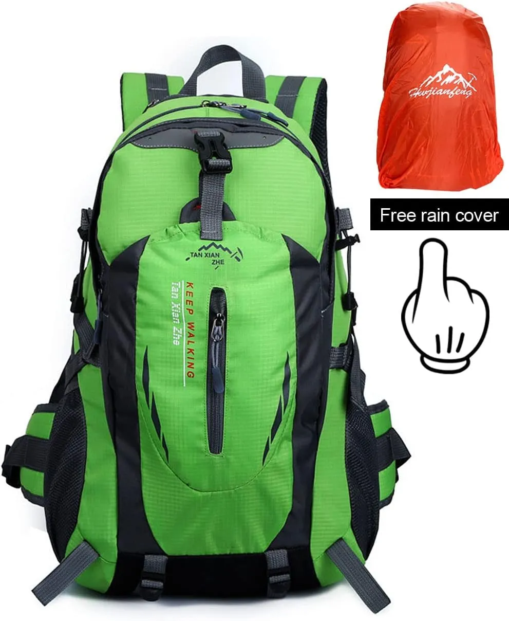 Waterproof 40L Outdoor Sports Mountaineer Hiking Trekking Cycle Camping Backpack Bag