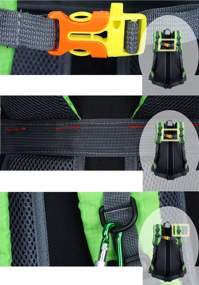 Waterproof 40L Outdoor Sports Mountaineer Hiking Trekking Cycle Camping Backpack Bag