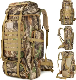 Waterproof 70L Tactical Backpack for Epic Adventures!