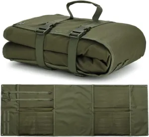 Waterproof Camping Mat - Foldable Outdoor Sleeping Pad for Camping, Hiking, Motorcycle Travel - 29.5x78.7in - 1000D Quilted, Compact & Portable