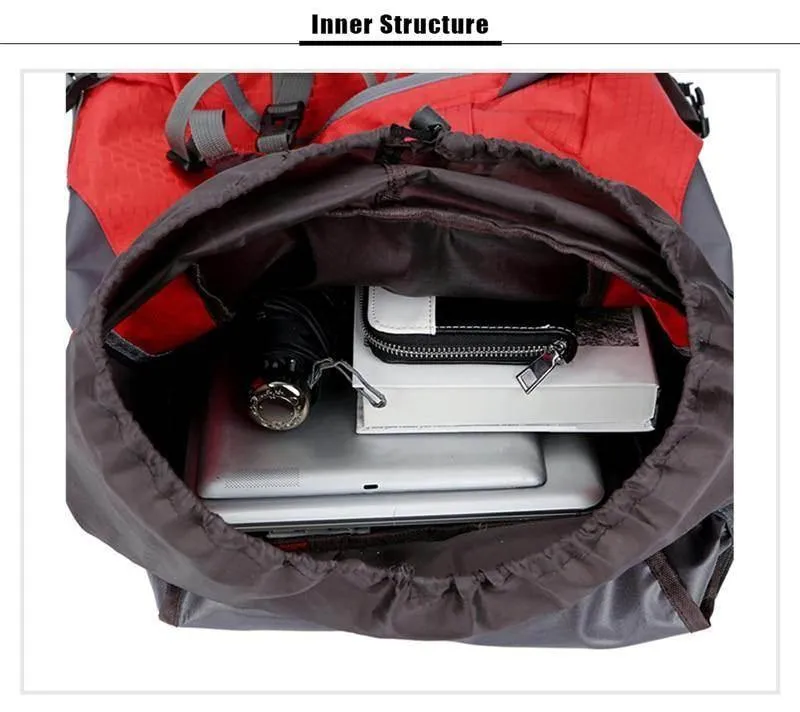 Waterproof Hiking Backpack - Large Travel Gear