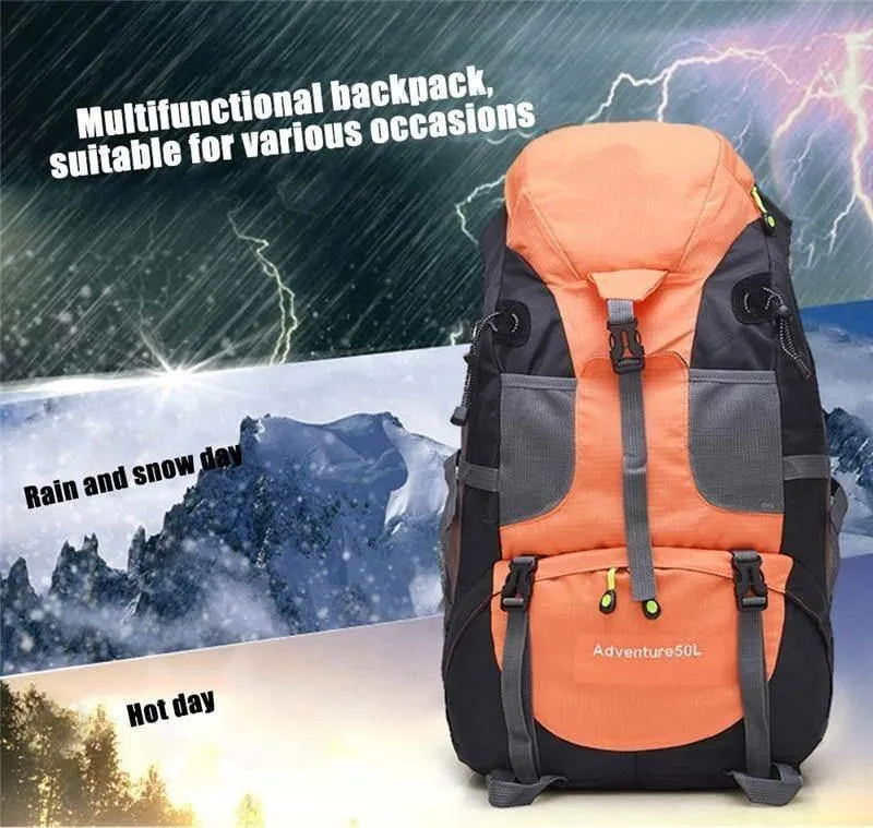 Waterproof Hiking Backpack - Large Travel Gear