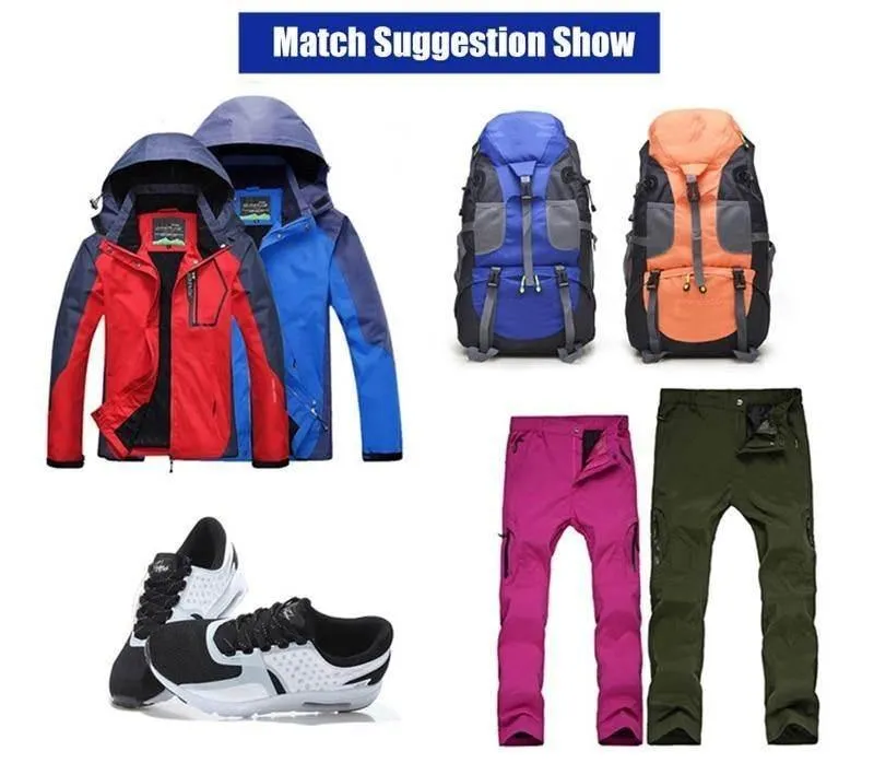 Waterproof Hiking Backpack - Large Travel Gear