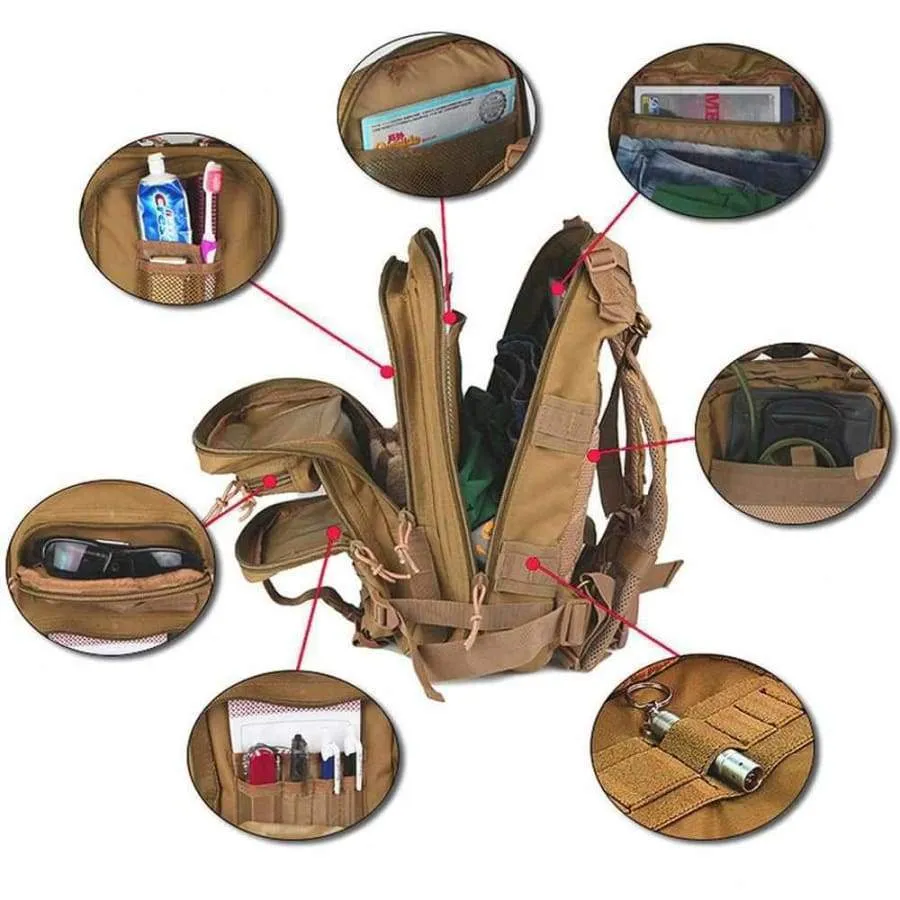 Waterproof Tactical Military Backpack
