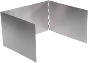 Wind Screen Folded Wind Shield BBQ Camping Burner Cooking Foldable Outdoor Windshield