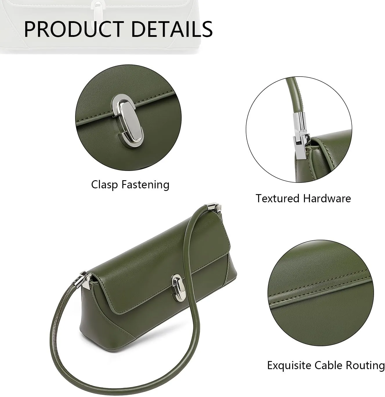 Women's PU Shoulder Bag Stylish and Practical bag