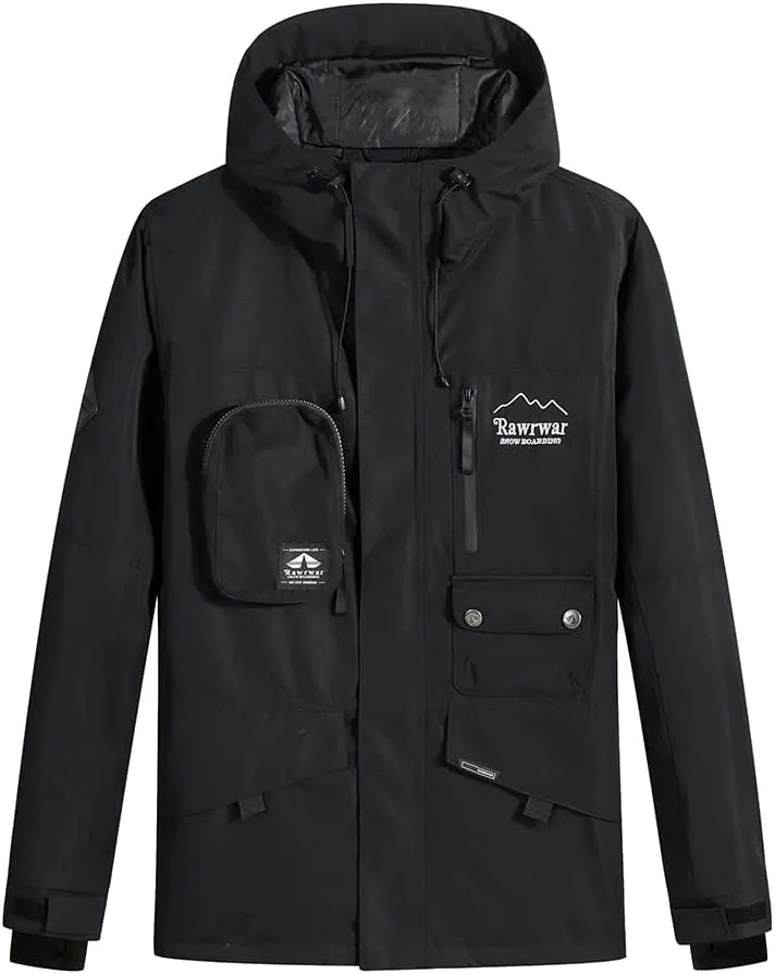 Womens Ski Jacket Waterproof Snow Jackets Winter Windproof Snowboard Jacket Coats with Hood