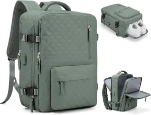 WONHOX Large Travel Backpack Carry on Flight Approved Laptop Work Business Backpack for Women Men Mochila de Viaje