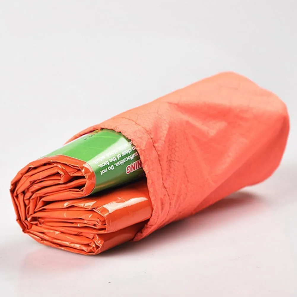 XPSSJMU Emergency Sleeping Bag 5 Pack, 2024 New Thermal Waterproof Bivy Sack Blanket for Survival - Tiny Portable Outdoor Gear for Camping, Hiking