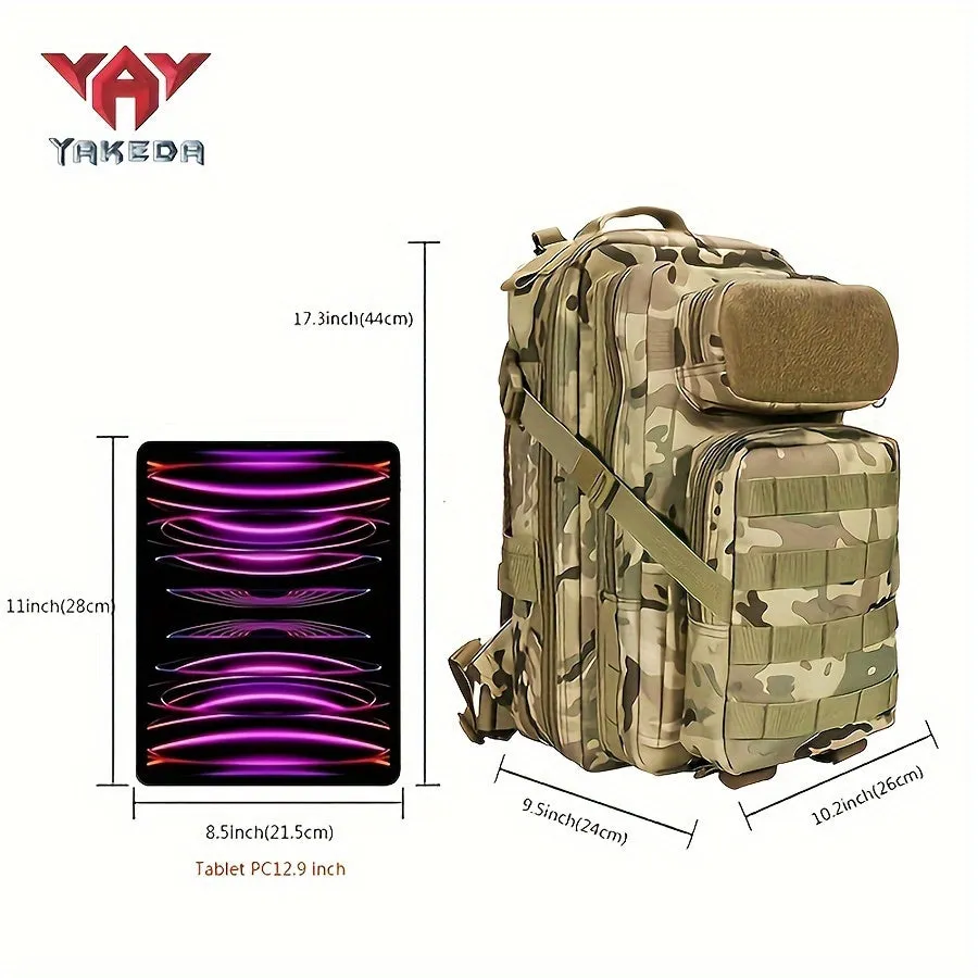 YAKEDA 3P Backpack | Durable & Versatile Bag