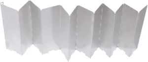 YARNOW Camping Stove Windscreen Portable BBQ Accessory Outdoor Wind Deflector Folding Grill Shield