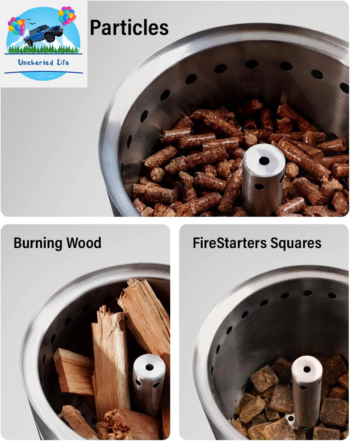 YEFU Tabletop Fire Pit: Portable, Smokeless Outdoor Experience