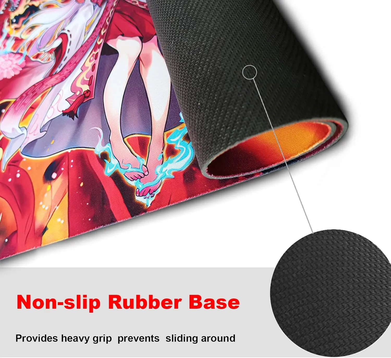 ygo playmat Duel Mat Gaming Competition Pad Mat Card Binder Deck 23.6x13.7in (12)