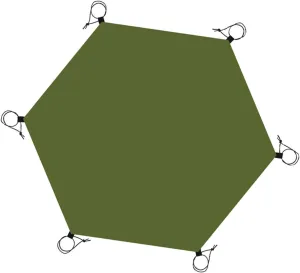 Yiju Hexagonal Ground Sheet for Camping and Outdoor Activities