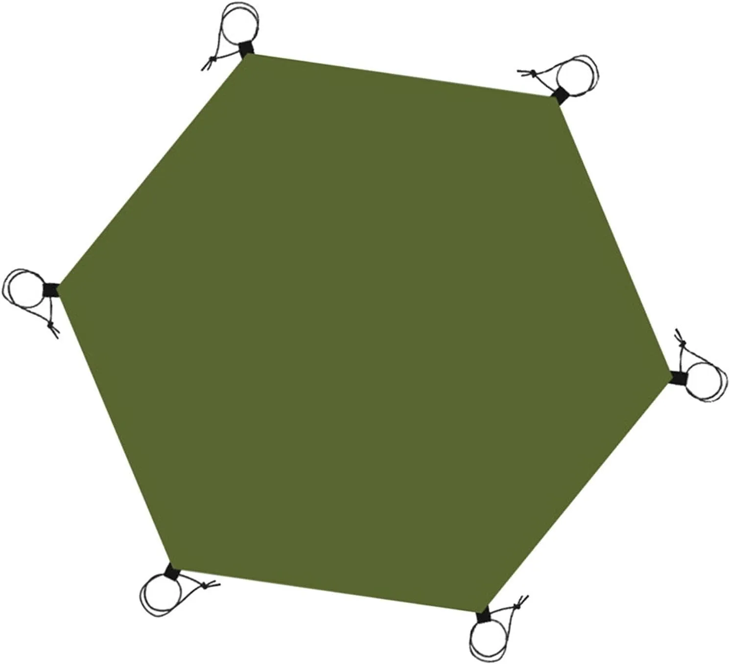 Yiju Hexagonal Ground Sheet for Camping and Outdoor Activities