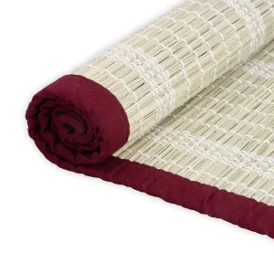 Yoga Mat - 24 x 30 Inches | Aasan Mat/ Darbha Mat/ Pooja Mat for Meditation/ 485 Gms Approx