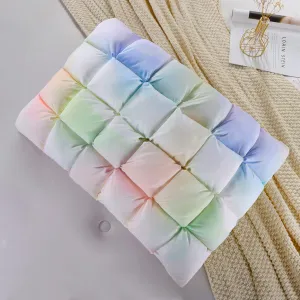YOUR MOON Soft Pillows for Sleeping, Support Bed Pillows, Fluffy Down Alternative Pillow, Luxury Hotel Gel Pillows for Side Sleeping Standard Size (Rainbow)