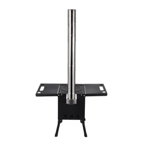 Zorestar Outdoor Camping Wood Stove - Portable Wood Burning Stove for Outdoors - Wood Heater Stove for Camp - Tent Stoves for Wooden Pellet - Outside Small Wood Stoves for Cooking Camping