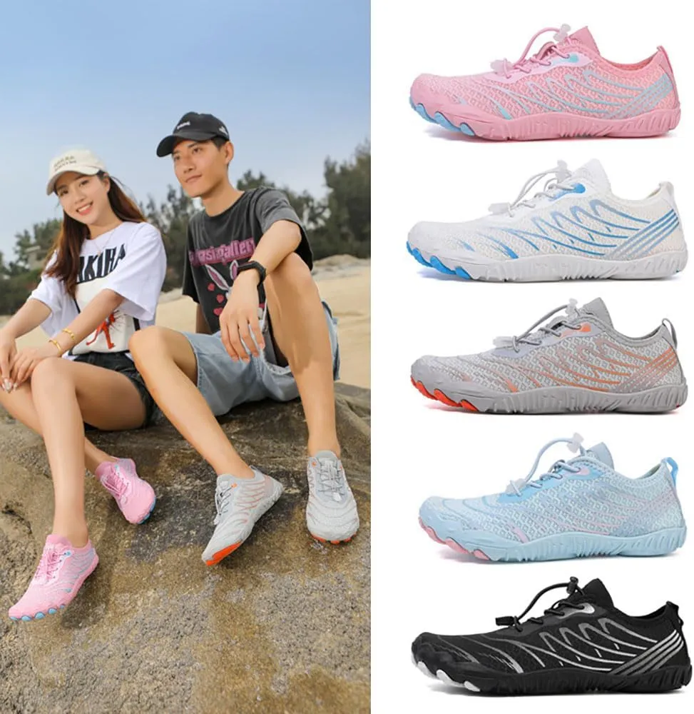 Zureto Grounding Shoes with Copper, Grounded Barefoot Footwear Hike Shoes for Womens Mens Soft Comfortable